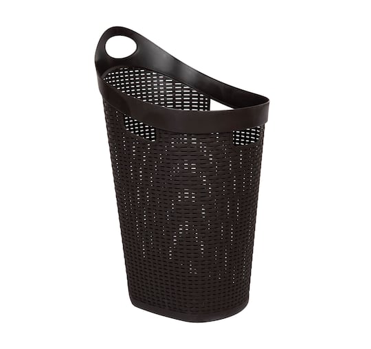 Mind Reader 60L Wheeled Hamper with Cutout Handle